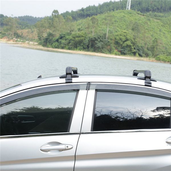 Buy Universal Fit Aluminum Roof Luggage Rack Cross Bar Kit 90 120cm with antitheft padlock (Pair)